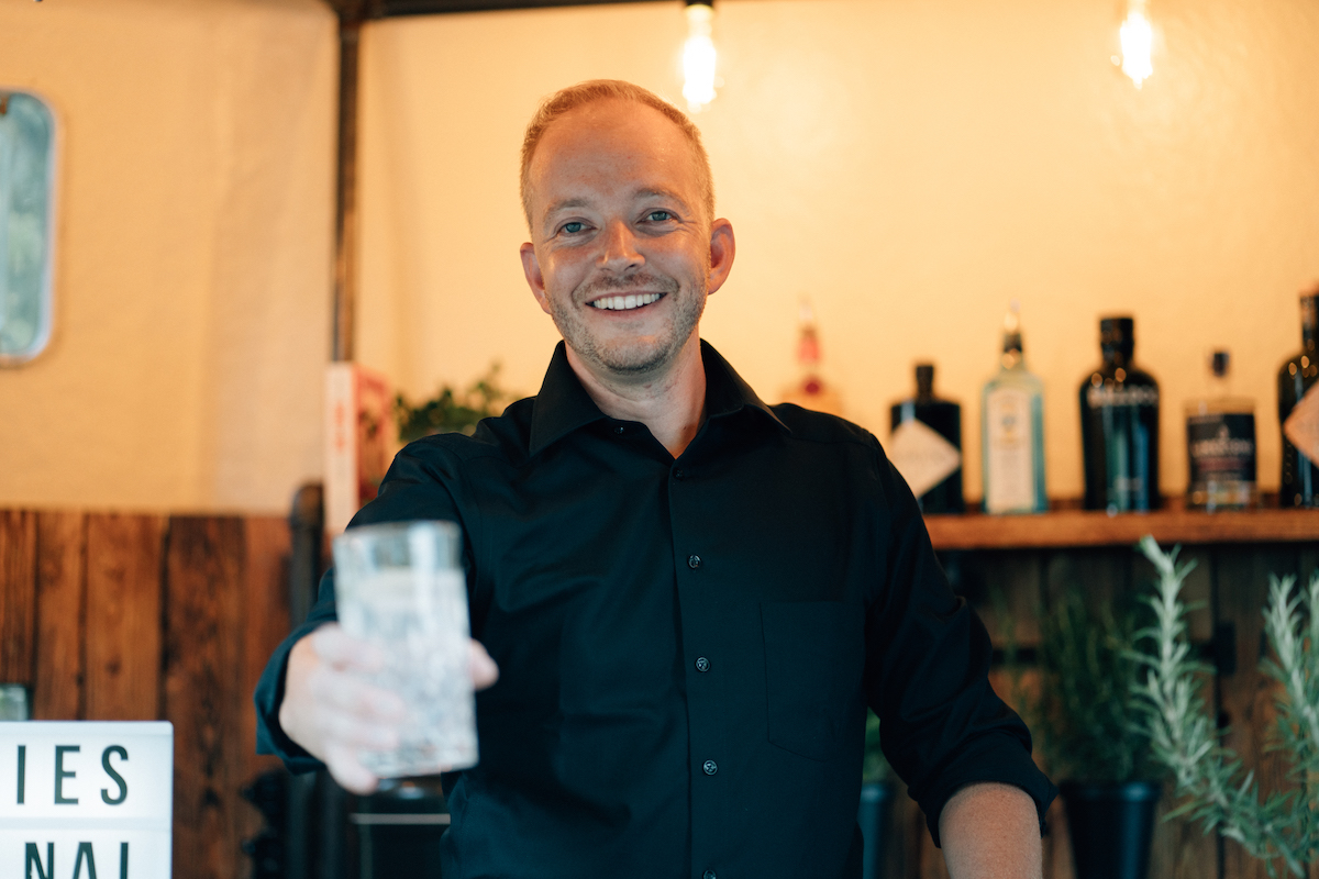 Stevie's Original – der Barwagen im Einsatz auf einem Event